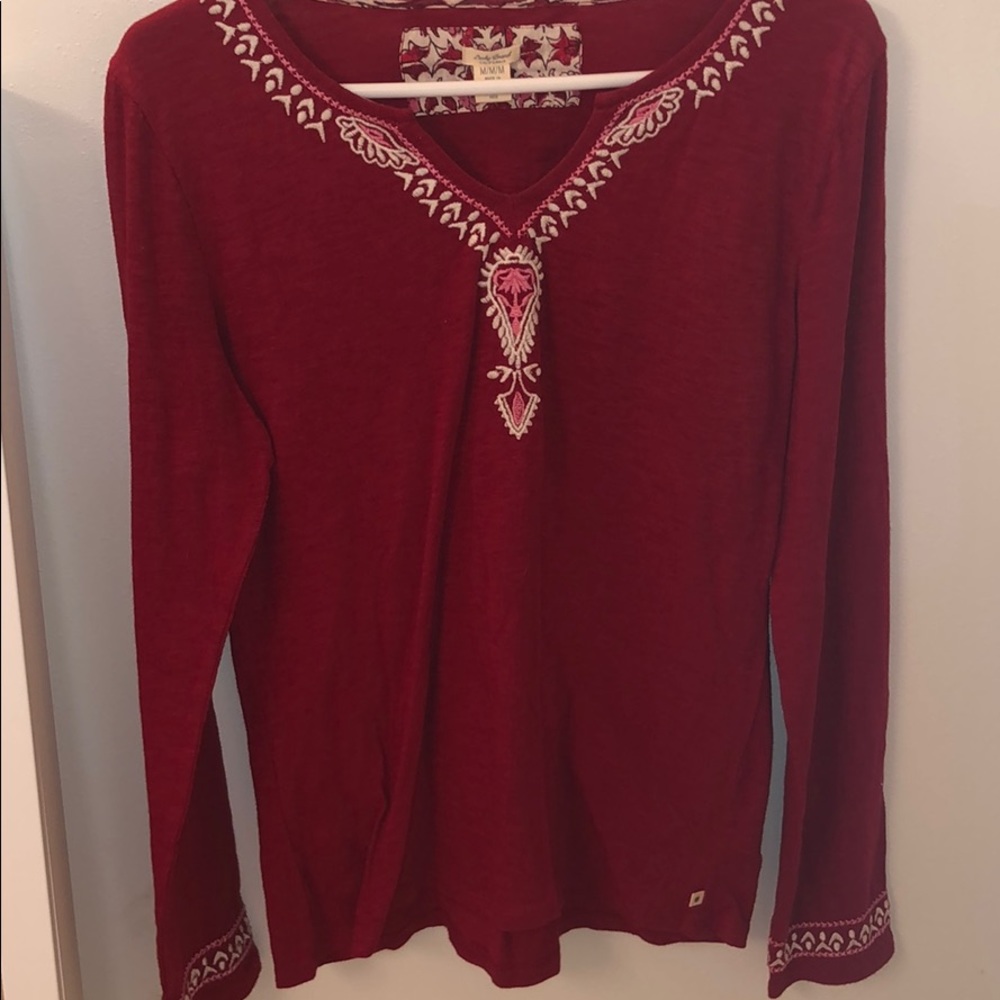 Red Long Sleeve T